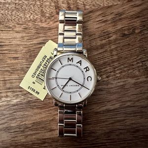 Marc Jacobs, gold round face watch
